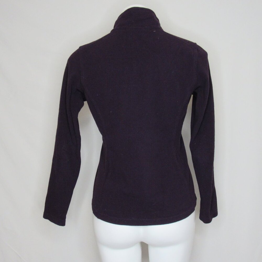 The North Face Purple Fleece GLACIER 1/4 Zip Pullover Top Women's S Small - Picture 3 of 8